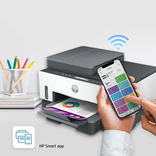 Impresora HP Smart Tank 750 Multifunción Color WIFI A4 ADF Dúplex