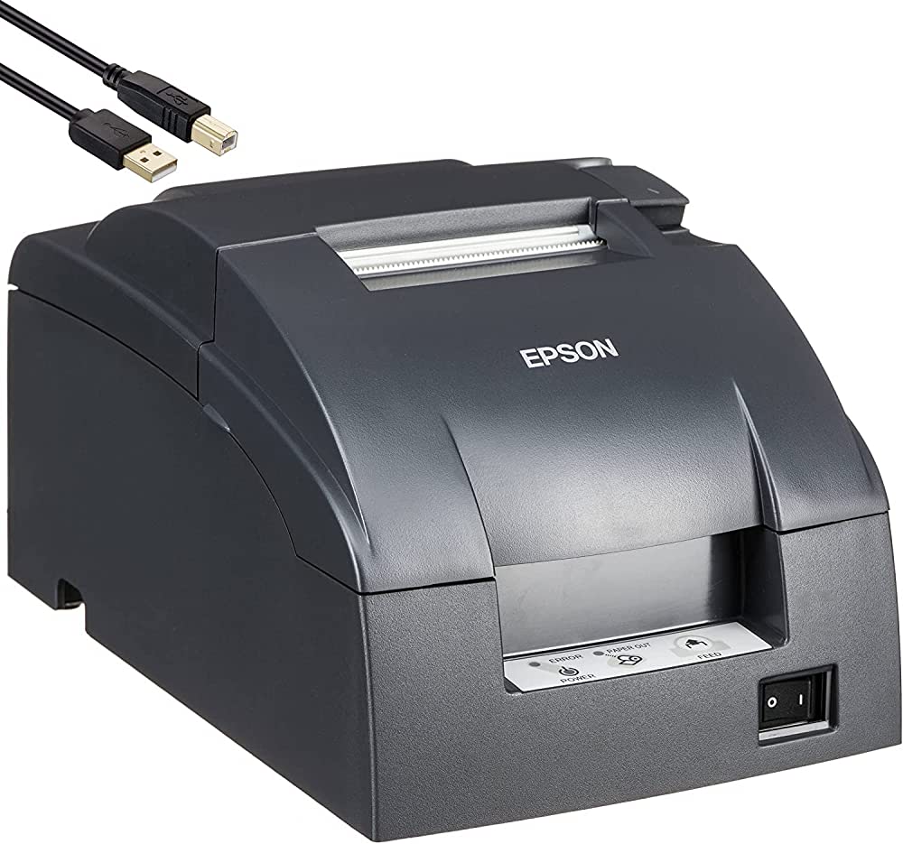 Impresora POS Matricial EPSON TM-U220B Paralelo + Cortador