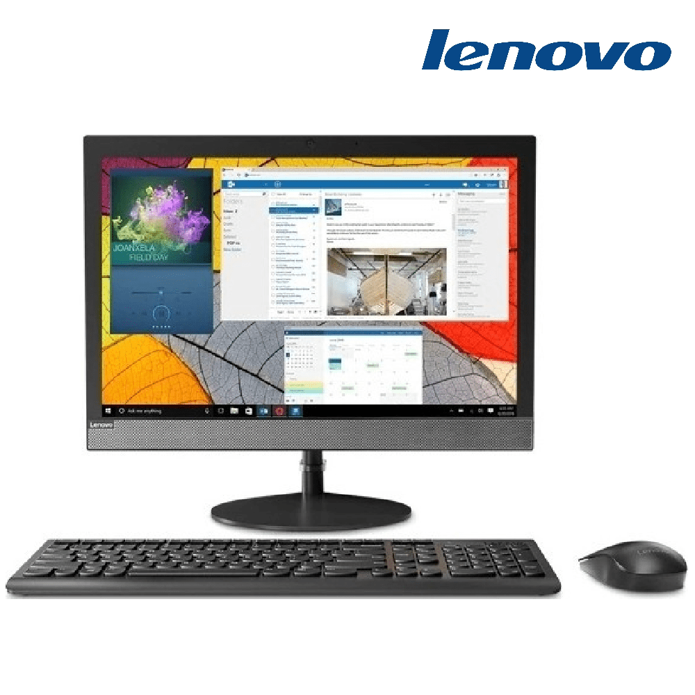 Computador AIO LENOVO V130 Intel J4025 4GB 240GB SSD + 500GB 19.5"