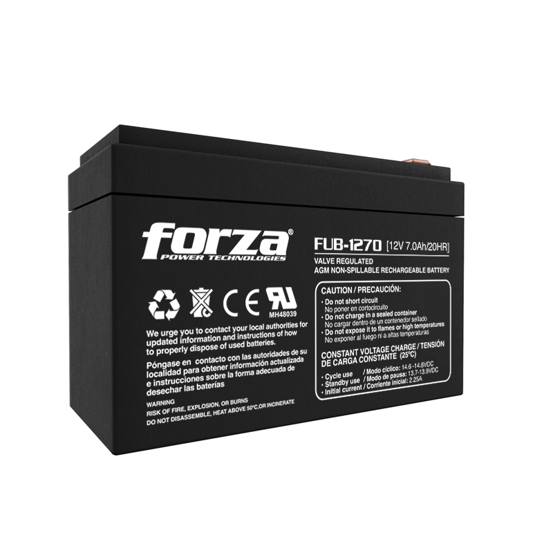 Batería FORZA FUB-1270 12V 7.0Ah
