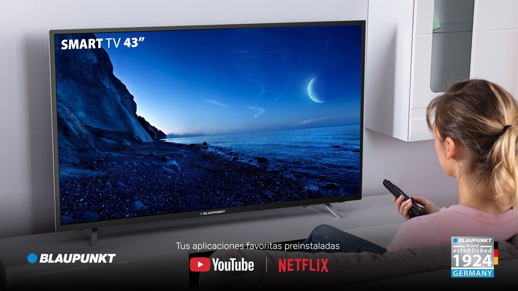 Televisor BLAUPUNKT LED 43" Linux