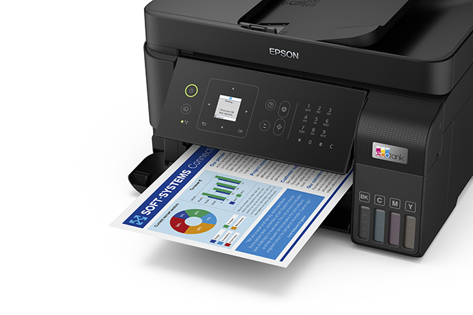 Impresora EPSON L5590 Multifunción Color WIFI FAX ETHERNET LCD
