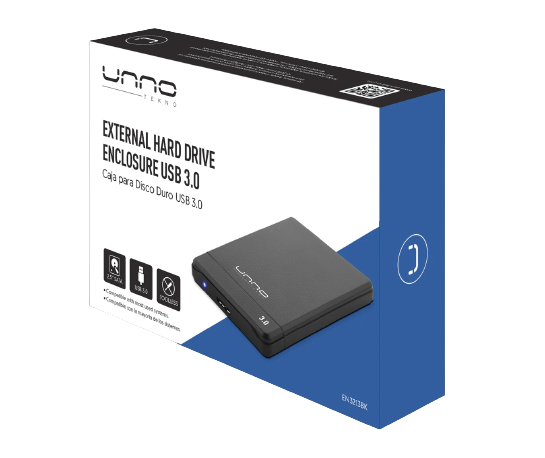 ENCLOSURE UNNO EN3213BK EXTERNO