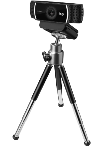 Cámara Web Logitech C922 PRO 1080p USB + TRIPODE