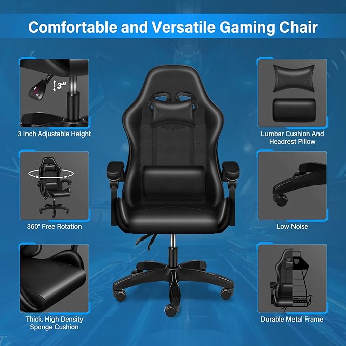 Silla Gamer 128x53CM
