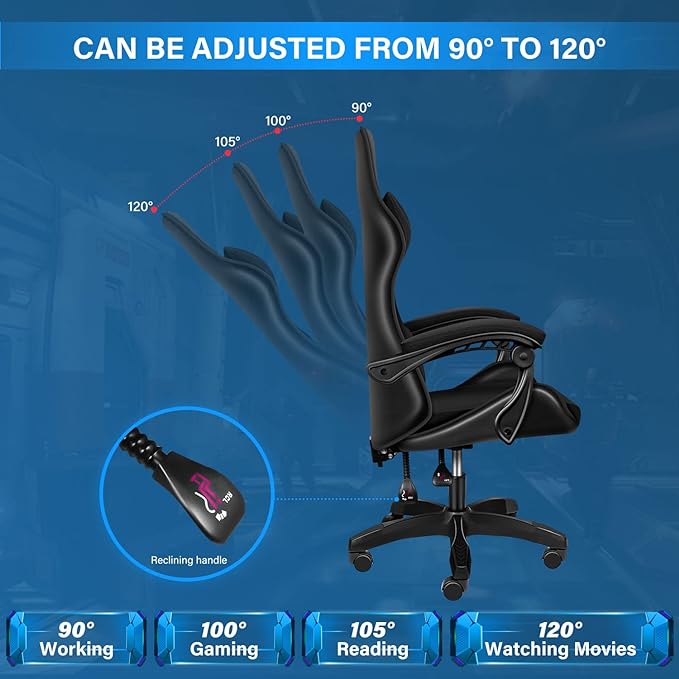 Silla Gamer 128x53CM