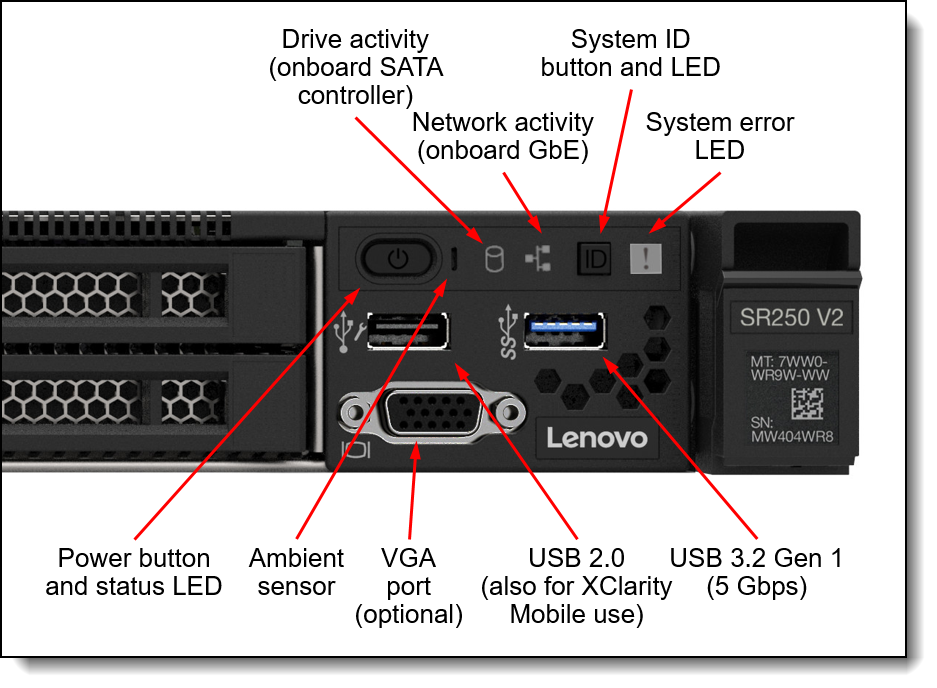 Servidor Lenovo ThinkSystem SR250 V2 E-2336 16GB 2x4TB SAS