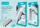 HUB Kouvolsen KOS-9023 USB 3.0+Ethernet