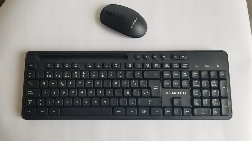 Combo TecMou XTRATECH XT-KB277 Inalámbrico