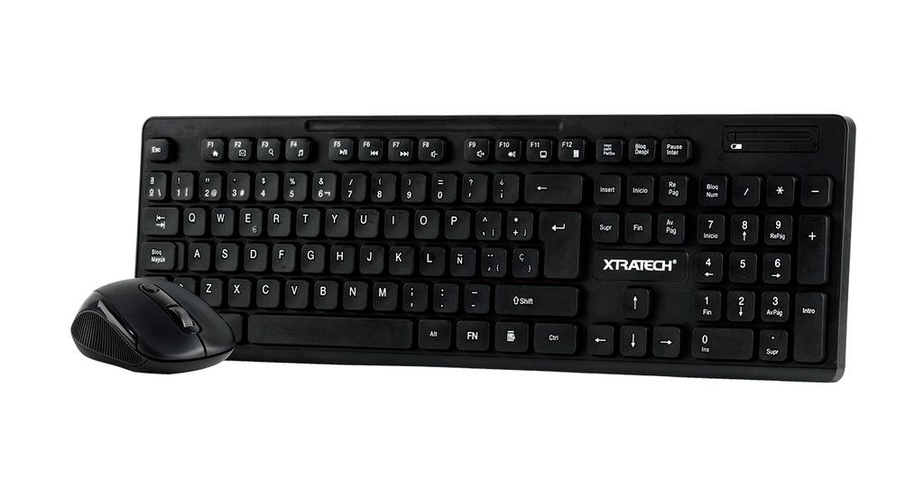 Combo TecMou XTRATECH XT-KB277 Inalámbrico