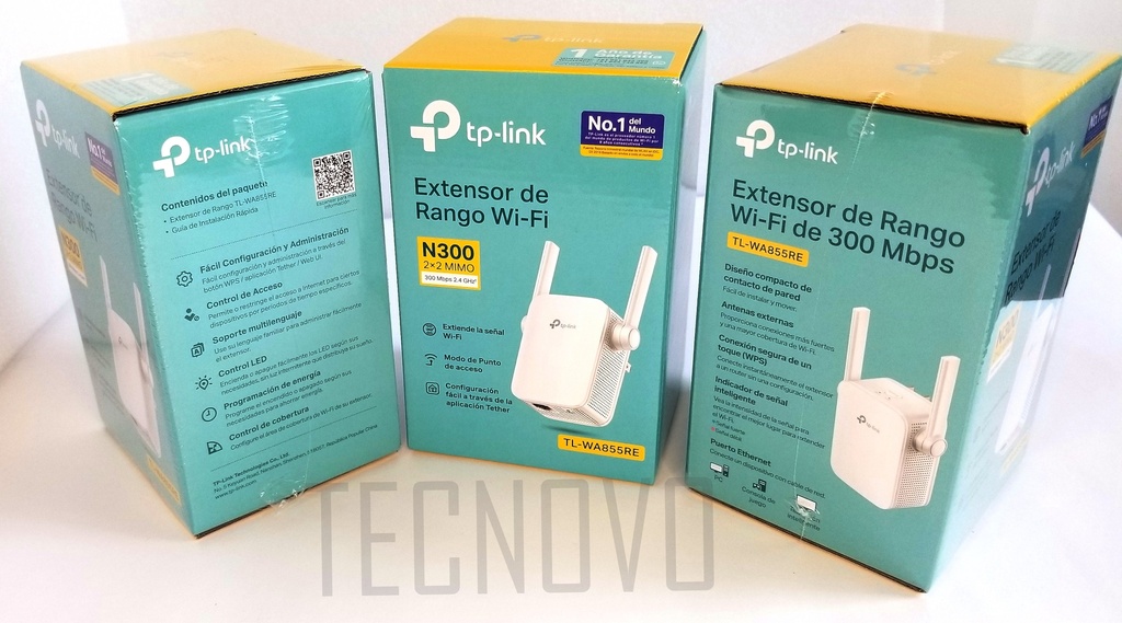 Extensor WIFI TP-LINK N300 TL-WA855RE Kit 300Mbps