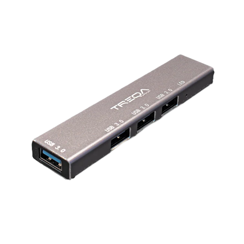 HUB TREQA USB a 4 puertos 3.0