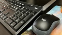 TECLADO-MOUSE COMBO LOGITECH MK270 Negro  WIRELESS USB PLUG AND PLAY