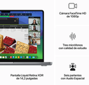 Laptop APPLE MacBook Pro M3 CHIP 8-core 10-core GPU 8GB 1TB 14" Retina