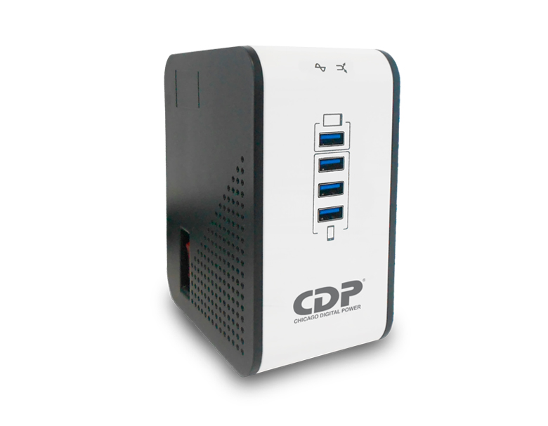 Regulador CDP R2CU-AVR1008 1000VA 500W 8 tomas