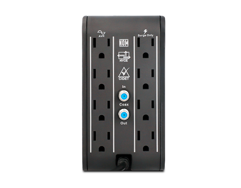 Regulador CDP R2CU-AVR1008 1000VA 500W 8 tomas