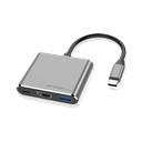HUB ARGOM Oneaxess USB-C a HDMI, USB 3.0 y USB-C PD