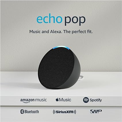 Altavoz AMAZON ALEXA Echo Pop compacto