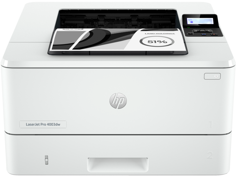 Impresora HP Monocromática LaserJet Pro 4003dw Duplex Wifi