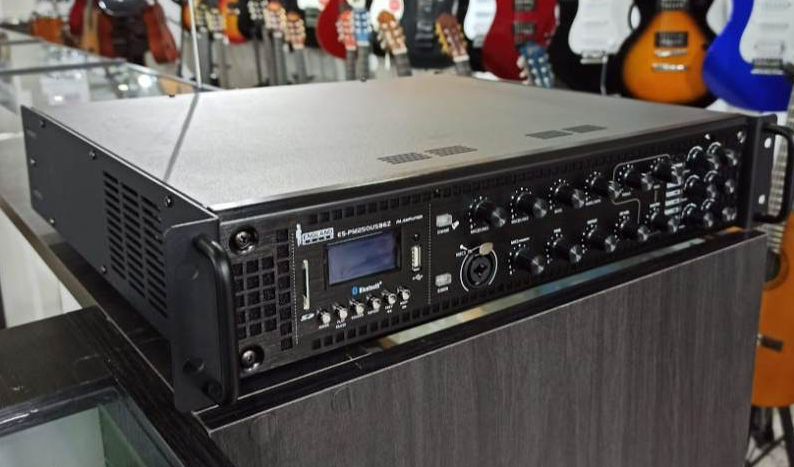 Amplificador England Sound 6 zonas 250W USB/SD/MP3/BT