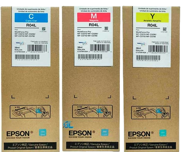 Tinta EPSON Workforce T941 WF C5210 C5290 C5710 C5790 Color