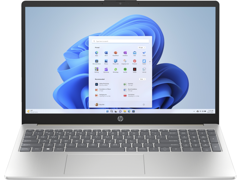Laptop HP 15-fc0043la AMD Ryzen 3-7320U 8GB 512GB SSD 15.6" FHD
