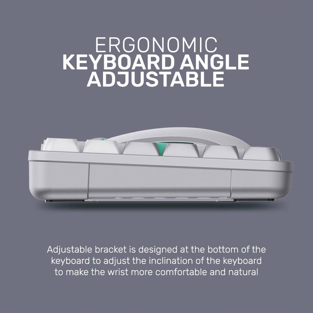 Combo teclado y mouse ALCATROZ TetrizAir 300c Inalámbrico Recargable Bluetooth 
