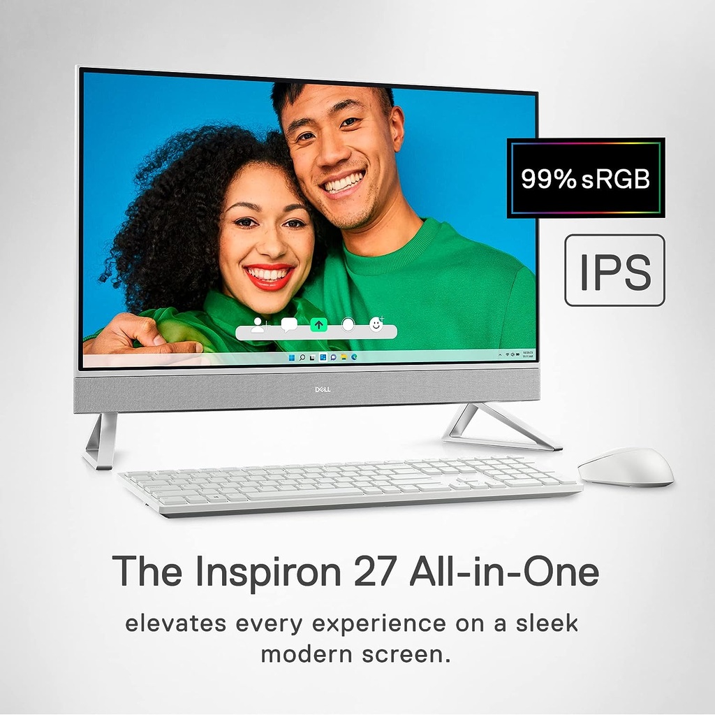 Computador AIO DELL Inspiron 7730 Intel Core I7-105U 32GB 1TB-SSD VID-2GB MX570A 27" Táctil FHD