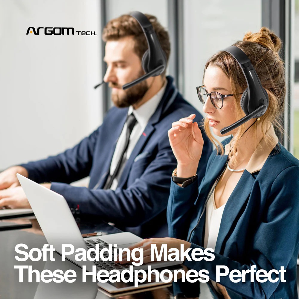 Auriculares Argom ARG-HS-0078 con micrófono USB 2.0