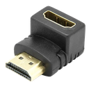 Adaptador HDMI en forma L macho-hembra
