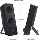 Parlante LOGITECH Z207 negro Bluetooth
