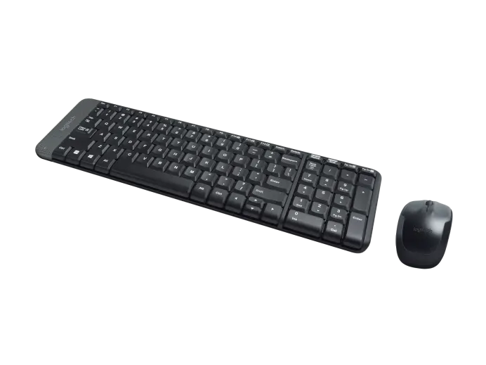 TECLADO-MOUSE COMBO LOGITECH MK345 Negro  WIRELESS USB RESISTENTE A SALPICADURAS