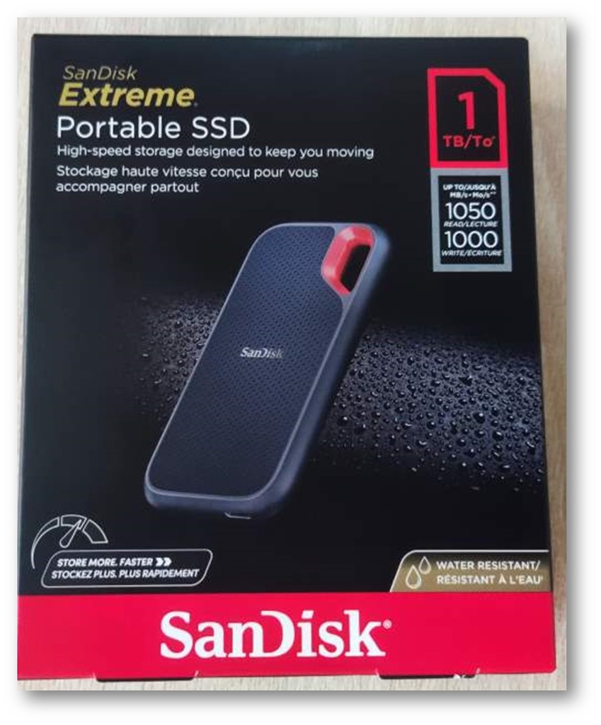 Disco SSD SANDISK 2TB Externo Extreme Portable USB