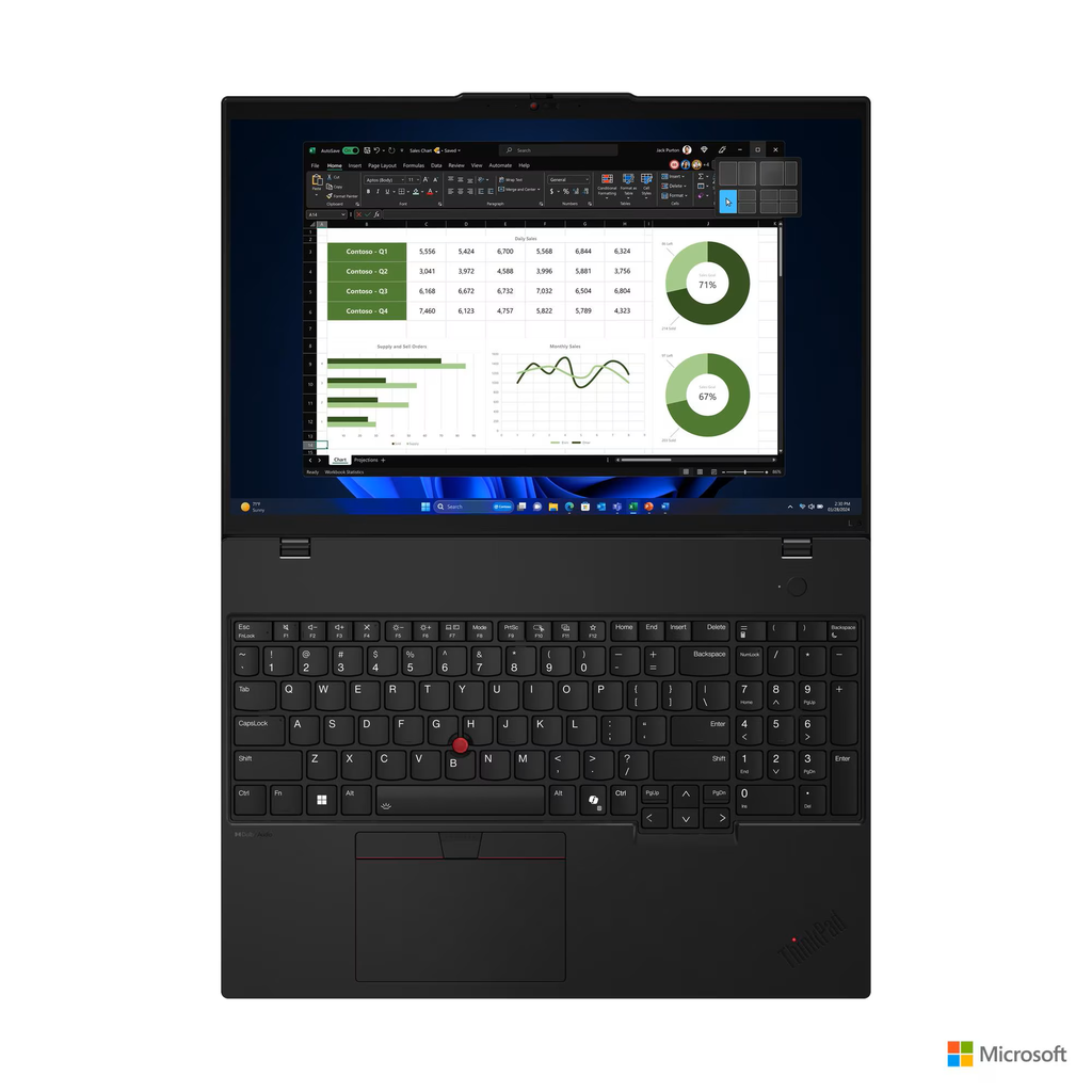 Laptop LENOVO ThinkPad L16 Gen 1 Intel Ultra 7-155U 16GB 1TB-SSD 16" WUXGA