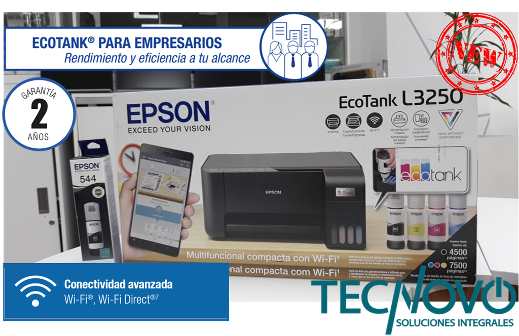 Impresora EPSON L3250 Multifunción Color WIFI A4
