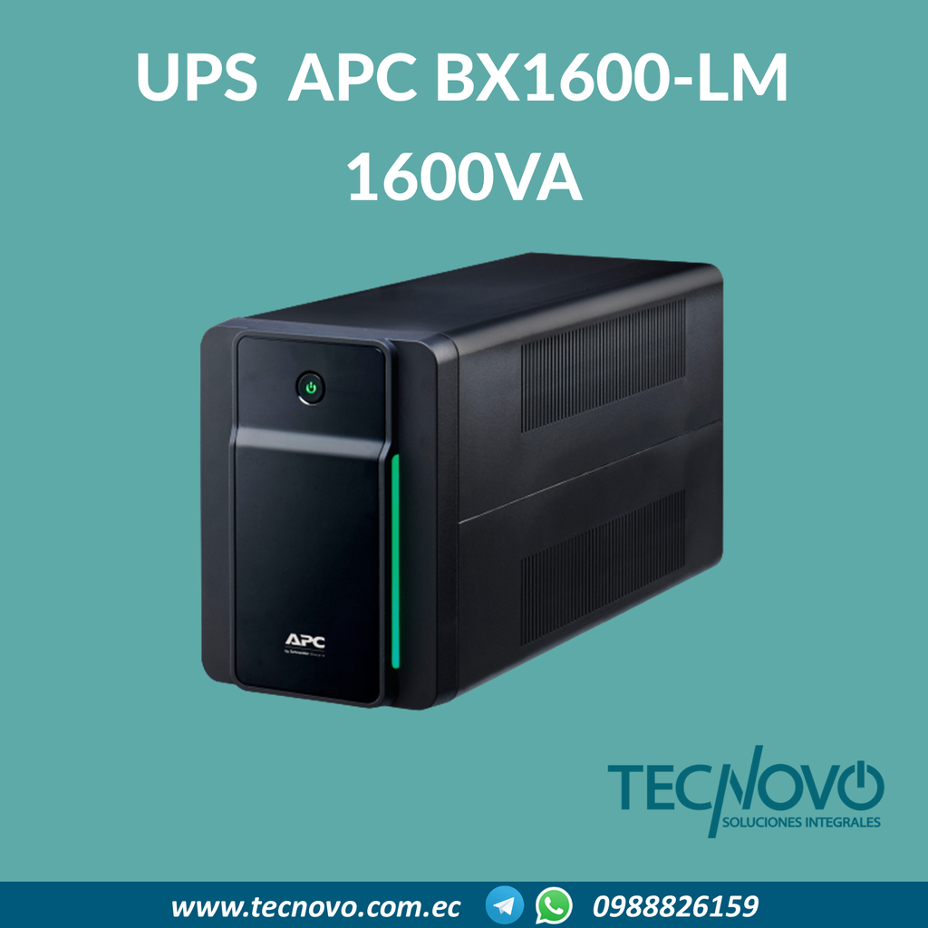 UPS APC BX1600M-LM 1600VA / 960 Watts 6 TOMAS