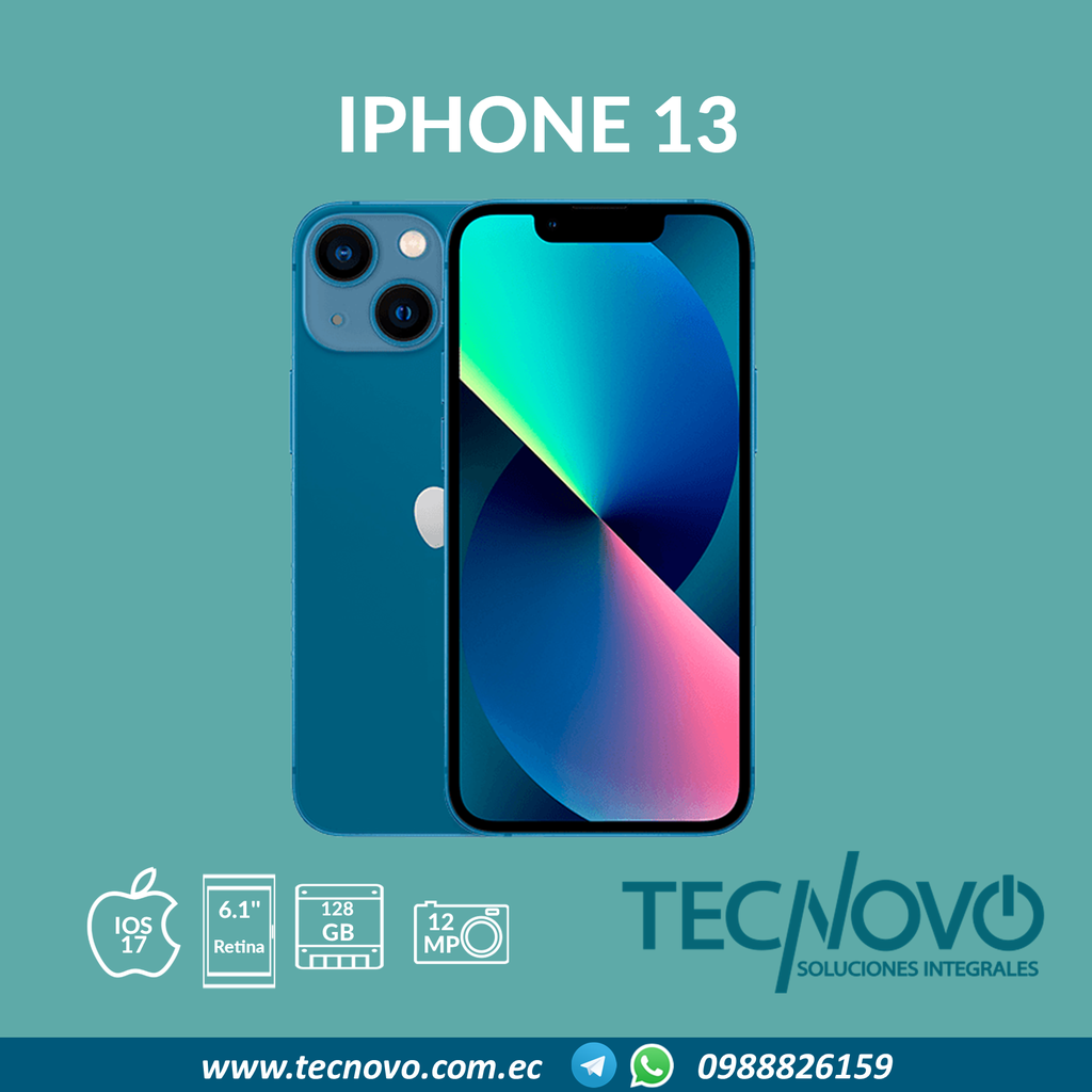 Celular Apple Iphone 13 128GB (OPEN BOX)