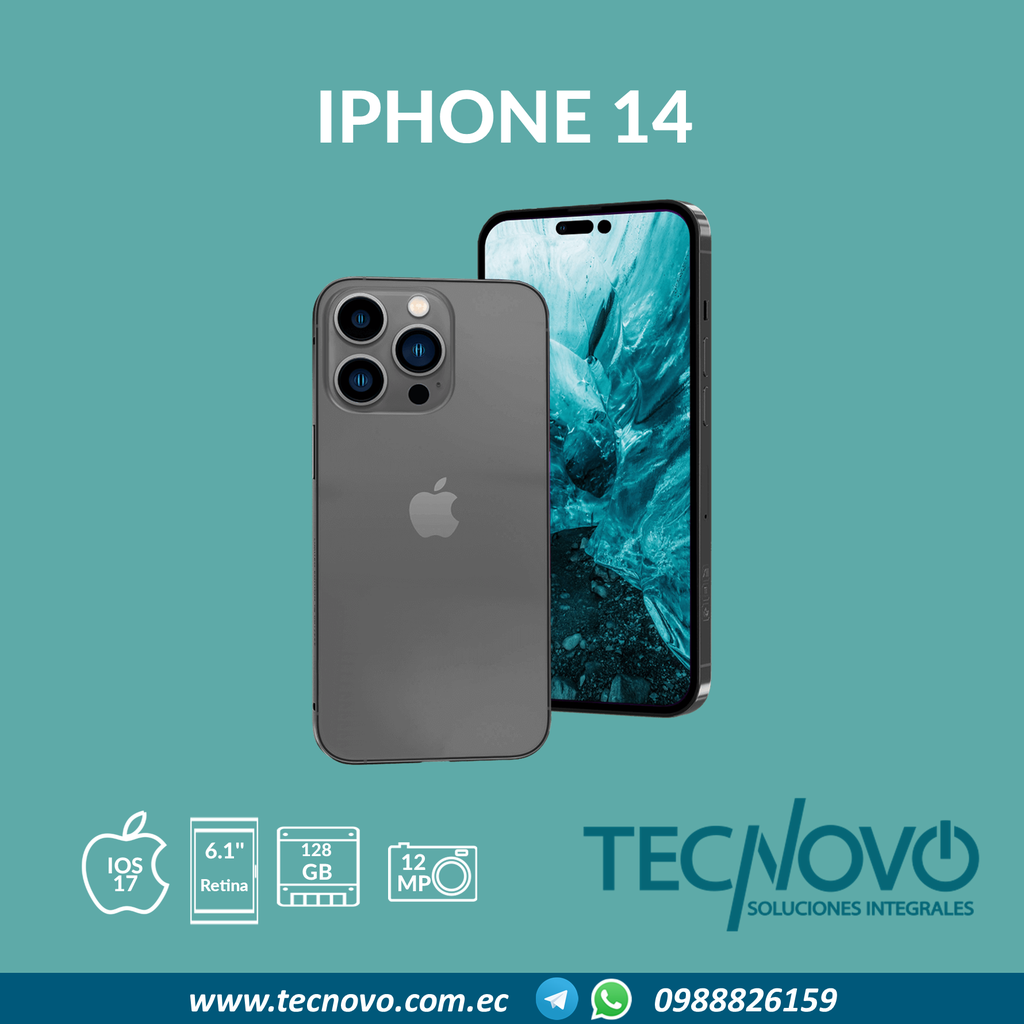Celular Apple Iphone 14 128GB eSIM (OPEN BOX)
