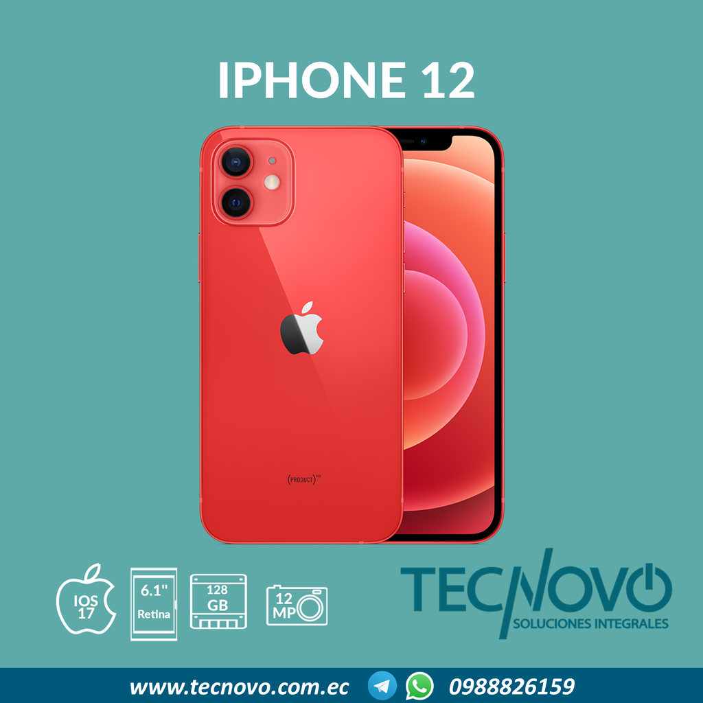 Celular Apple Iphone 12 128GB (OPEN BOX)