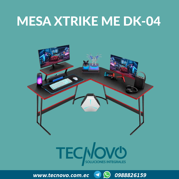 Mesa Gaming MARVO STRIKE ME DK-04 DOBLE TIPO V