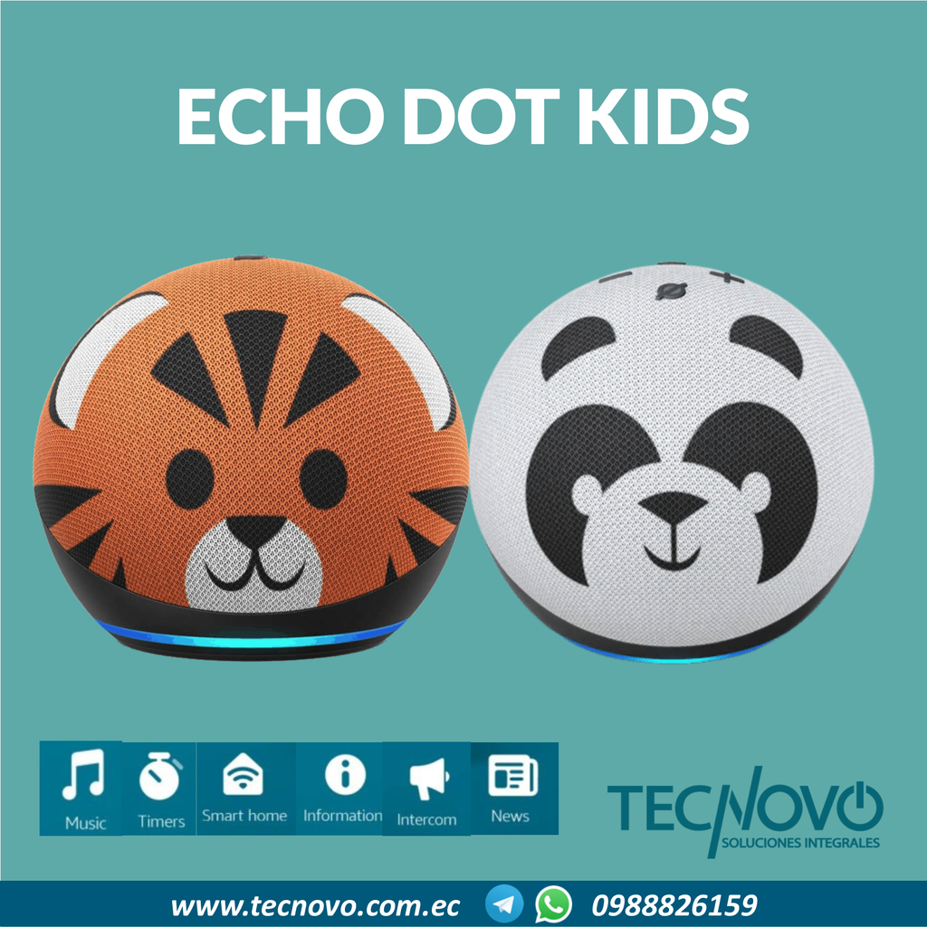 Altavoz AMAZON ALEXA Echodot 4taGen Niños