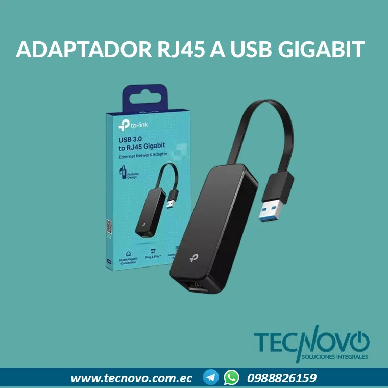 Adaptador TP-Link UE306 USB 3.0 a Ethernet