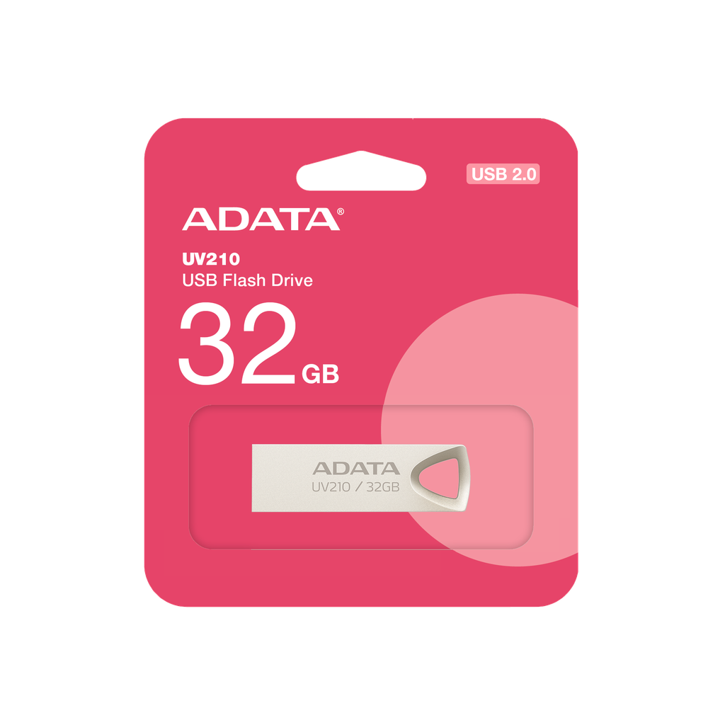 Pendrive ADATA 32GB UV210 Metálico