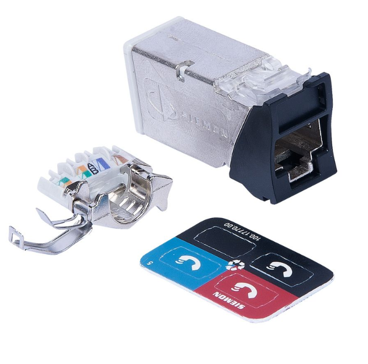 Jack CAT6A SIEMON ZMAX Z6A-S02B