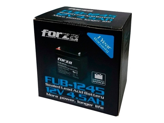 Batería FORZA FUB-1245 12V 4.5Ah 