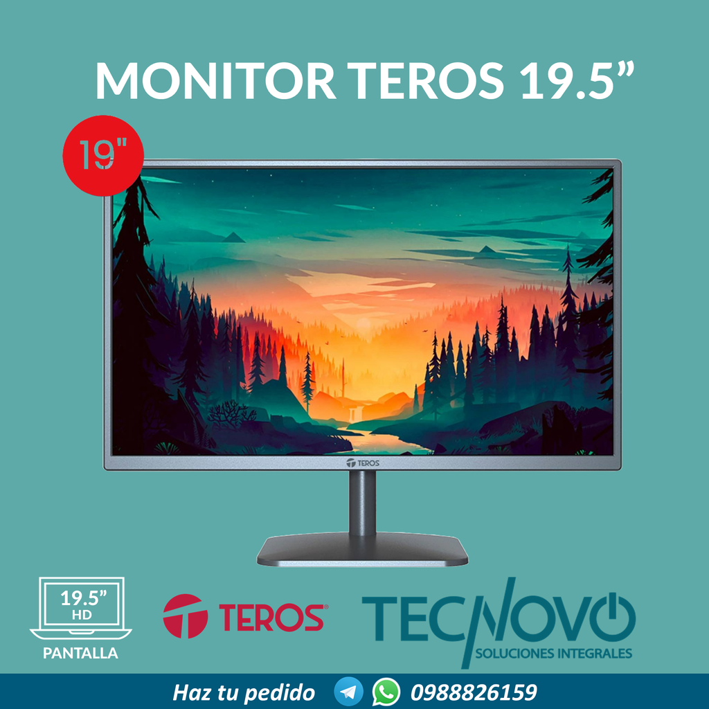 Monitor TEROS TE-1914S 19.5" 