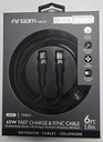 Cable USB ARGOM tipo C a tipo C (2mts)