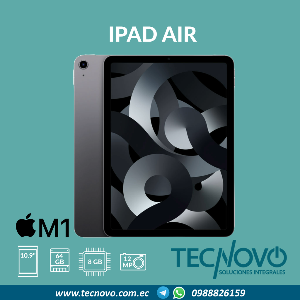 Tablet APPLE IPAD AIR M1 64GB WIFI 10.9" 
