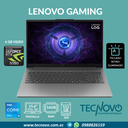 Laptop LENOVO LOQ 15IAX9E Intel Core I5-12450HX 16GB 512GB-SSD RTX 3050 6GB 15.6" FHD 