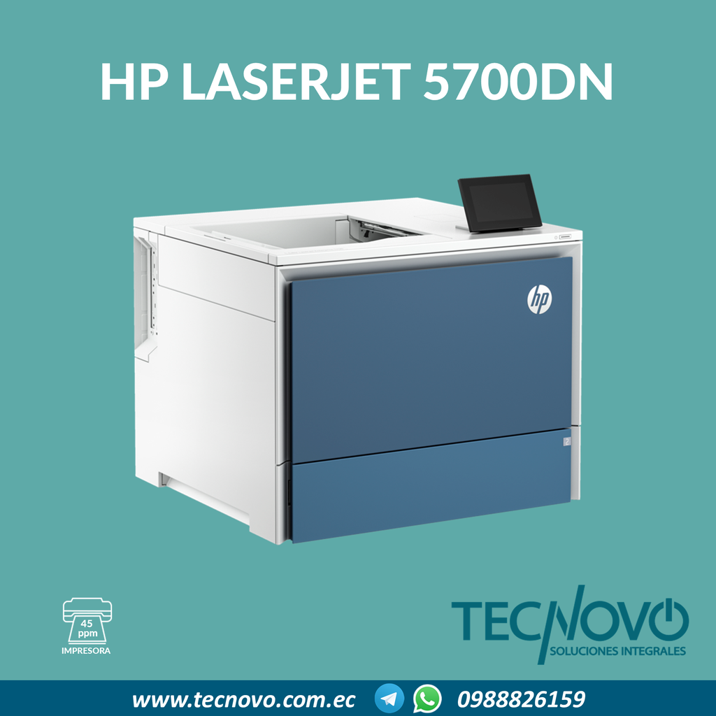 Impresora HP Color LaserJet Enterprise 5700DN Dupplex